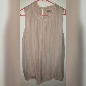 Really cute Elena Baldi sleeveless blouse